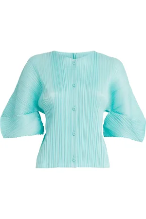 PLEATS PLEASE ISSEY MIYAKE Pleated Monthly Colors April Cardigan