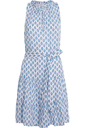 Heidi Klein La Croisette Ruffle-Neck Mini Dress