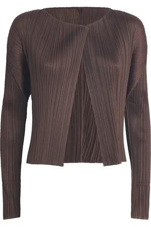 PLEATS PLEASE ISSEY MIYAKE Monthly Colors March Midi Dress and Cardigan