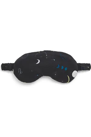 ASCENO Silk Charmeuse Celestial Print London Eye Mask