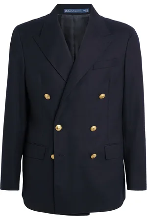 Ralph Lauren Wool Double-Breasted Blazer