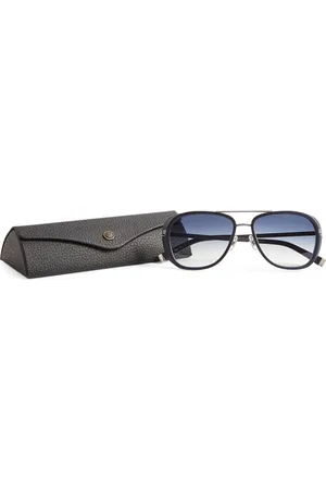 MATSUDA Cross-Bar Aviator Sunglasses