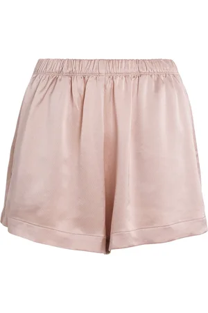 Leset Satin Barb Lounge Shorts