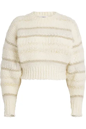 Frame Cropped Stripe Sweater
