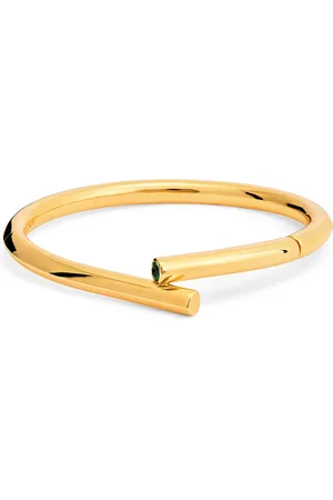 Tabayer Yellow and Emerald Oera Bangle