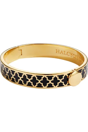 Halcyon Days Gold-Plated Agama Bangle