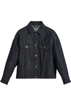 Brunello Cucinelli No-Fade Denim Jacket