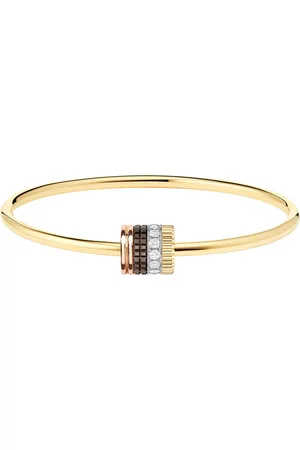 Boucheron Large Mixed and Diamond Quatre Classique Bracelet
