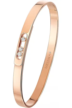 MESSIKA Pink Gold and Diamond Move Noa Bangle