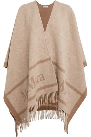 Max Mara Wool Jacquard Hilde Cape