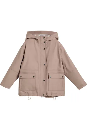Brunello Cucinelli Bonded Cotton Poplin Water-Resistant Parka