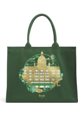 HARRODS Cotton Heritage Grocery Shopper Bag