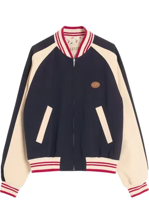 VALENTINO GARAVANI Wool-Cotton Le Chat de la Maison Jacket