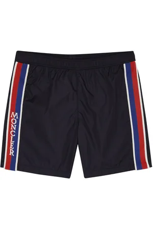 Moncler Kids Striped Shell Swim Shorts (12-14 Years) - - 12 Years