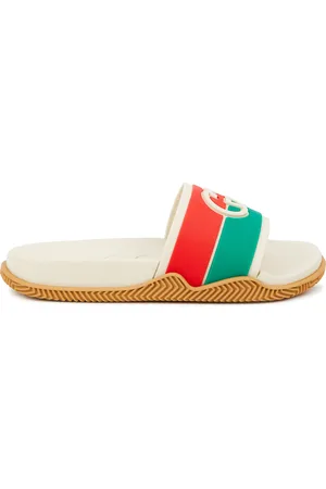 Gucci Kids GG Rubber Sliders - - 10.5 Jnr