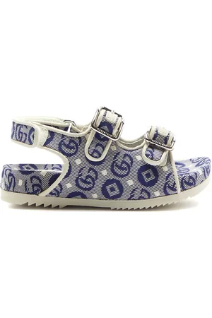 Gucci Kids Gg-jacquard Canvas Sandals - - 4.5 Baby