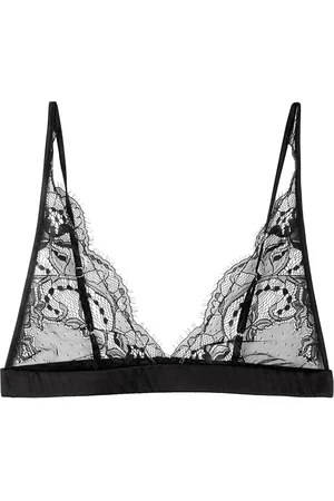 Fleur of England Signature Boudoir Lace Soft-cup bra - - L