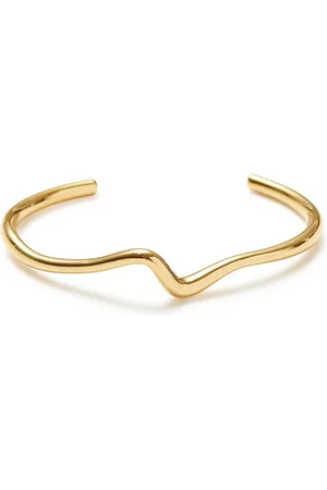 Missoma Molten Wave 18kt -plated Bracelet - S