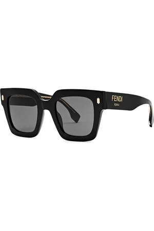 Fendi Roma Oversized Square-frame Sunglasses