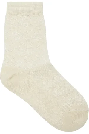 Gucci Kids GG Patterned-intarsia Cotton-blend Socks - - 4 (L)
