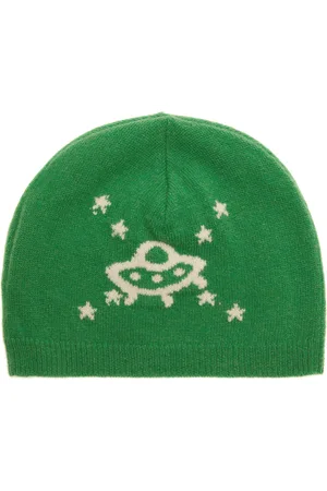 Gucci Kids GG and Ufo-intarsia Wool Beanie