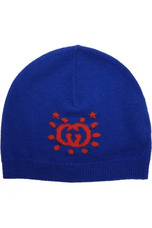 Gucci Kids GG and Ufo-intarsia Wool Beanie