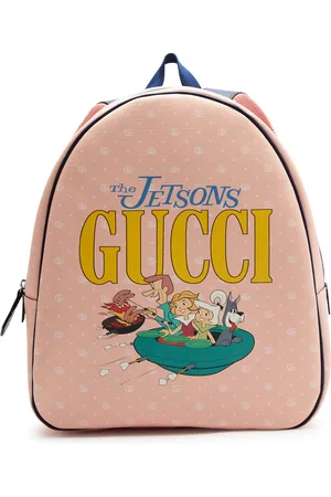 Gucci Kids X The Jetsons Printed Coated Canvas Backpack
