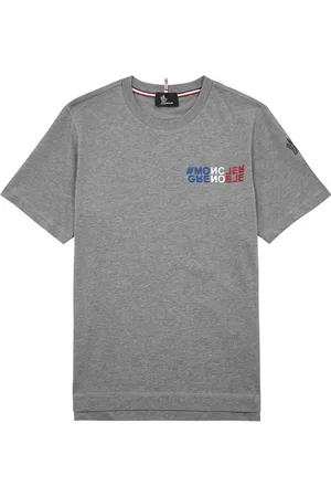 Moncler Logo Cotton T-shirt - - M