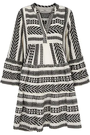 Devotion Twins Ella Embroidered Cotton Mini Dress - - L