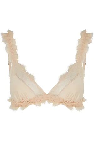 LOVE Stories Love Lace Panelled Soft-cup bra - - 32AB