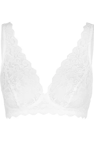 Hanro Moments Lace Soft-cup bra - - 32A