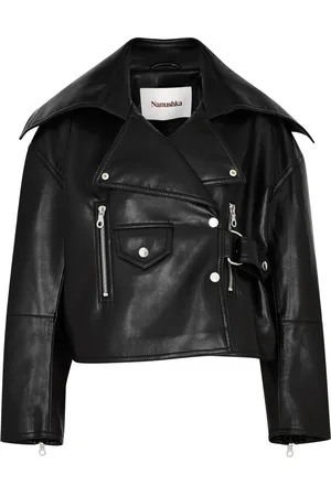 Nanushka Ado Regenerated Leather Jacket - - L (UK14 / L)