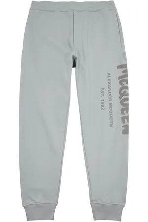 Alexander McQueen Logo-print Cotton Sweatpants - - M