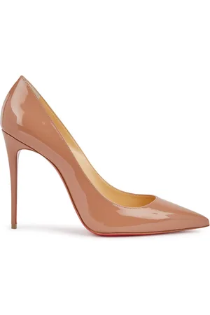 Christian Louboutin Kate 100 Patent Leather Pumps