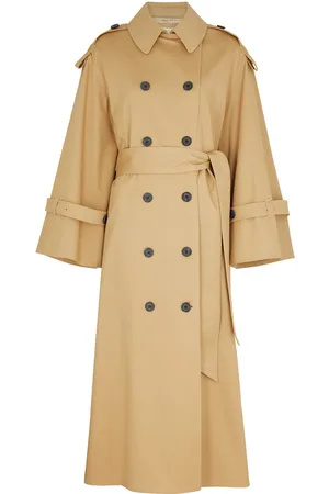 By Malene Birger Alanis Stretch-cotton Trench Coat - - 14
