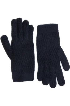 INVERNI Waffle-knit Cashmere Gloves - - One Size