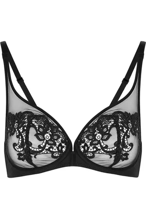 Simone Pérèle Simone PÉRÈLE Saga Guipure Lace Full-cup bra - - 32B