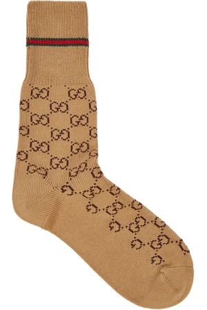 Gucci Gg-intarsia Cotton-blend Socks - - S