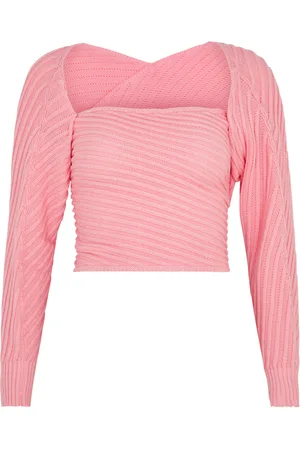 Gimaguas Marianne Ribbed-knit Wrap top - - L (UK 14 / L)