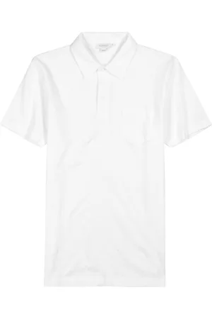 Sunspel Riviera Cotton-mesh Polo Shirt - - L
