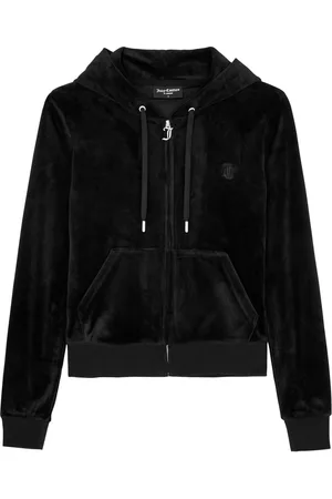 Juicy Couture Classic Robertson Hooded Velour Sweatshirt - - M (UK12 / M)
