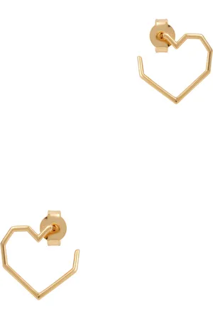 Aliita Corazon Heart 14kt Earrings