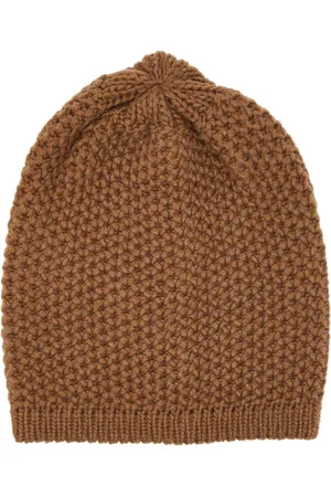 INVERNI Waffle-knit Cashmere Beanie - - One Size
