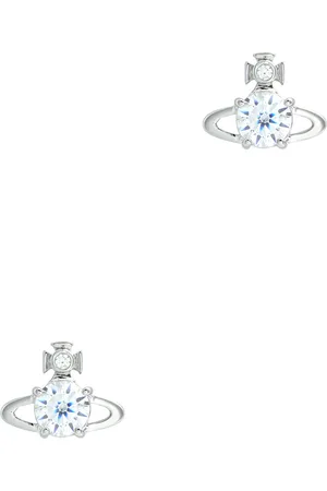 Vivienne Westwood Reina Crystal-embellished orb Stud Earrings - - One Size