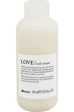 Davines Love Curl-defining Hair Cream - 150ml - Residue-free Curl-defining Cream - Promotes Curl Volume and Elasticity - Vitamin-rich Almond Extract