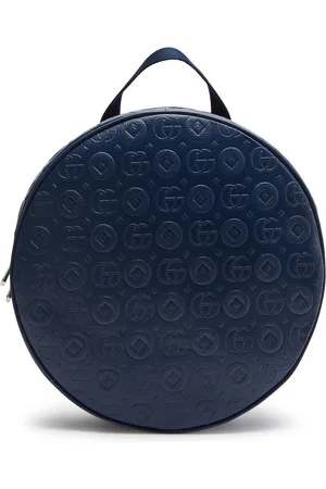 Gucci Kids GG and Geometric Coated Canvas Backpack