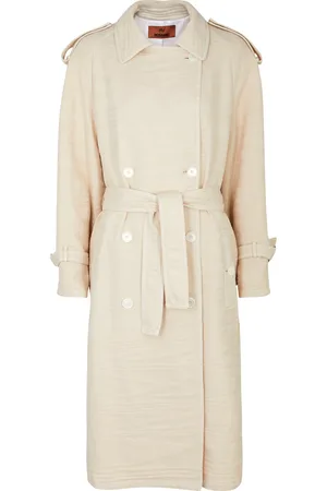 Missoni Belted Cotton-jacquard Trench Coat - - 42 (UK12 / M)