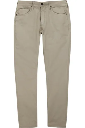 Paige Federal Stone Straight-leg Jeans - - W28