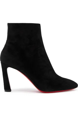 Christian Louboutin Eleonor 85 Suede Ankle Boots - - 36 (IT36 / UK3)