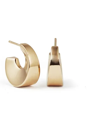 Otiumberg Arc Chunky 14kt Vermeil Hoop Earrings - One Size